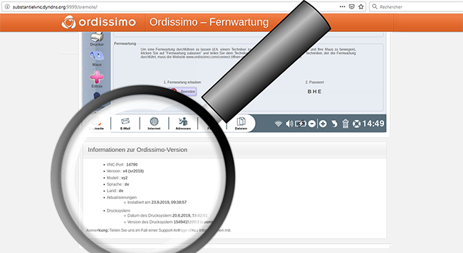 Informationen über den Ordissimo