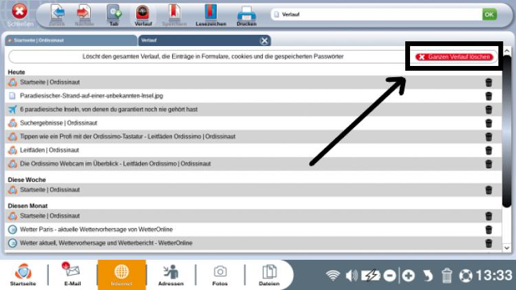 Verwischen Sie Ihre Spuren Im Internet Verlauf Passworter Und Cookies Loschen Leitfaden Ordissimo Ordissimo V4 Ordissinaut